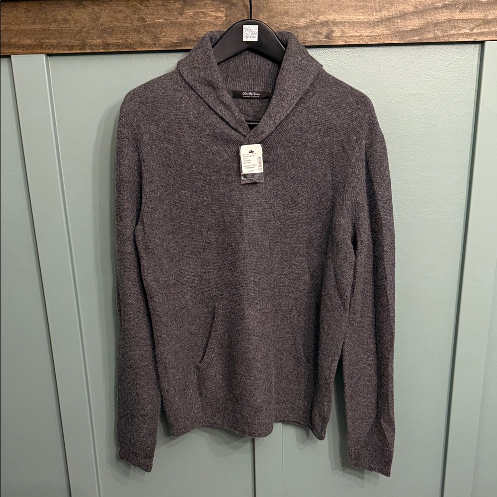 Saks Fifth Avenue Men's Gray Cashmere Sweater